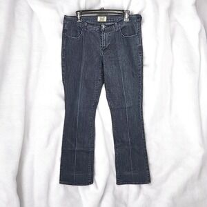 Old Navy Sweetheart‎ Jeans Bootcut Dark Wash Denim Women's Size 12 Blue Stretchy